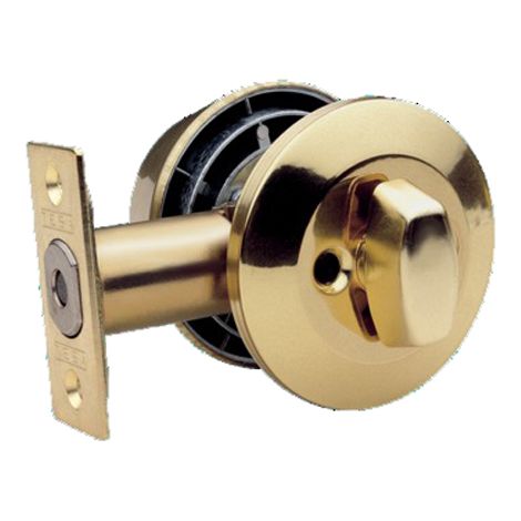 Verrou tubulaire axe réglable 60-70cm laiton poli - TESA - 516U0LP (1/2)