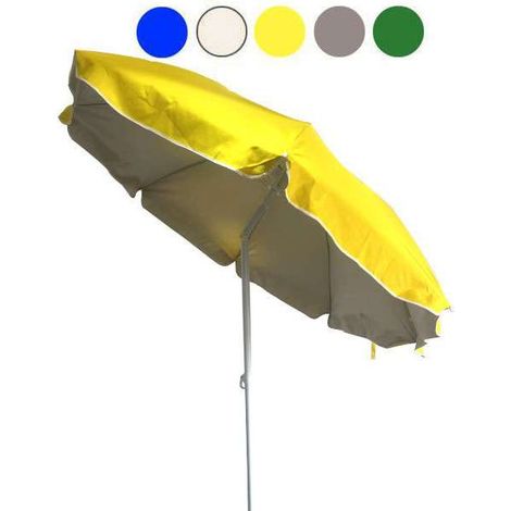 Ombrellone Acciaio e Poliestere Blu 200 cm Vette 11373