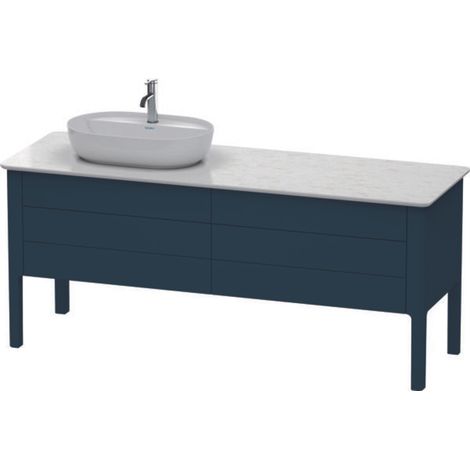 Mueble de baño LUV 743x1783x570m con iluminación en li Azul medianoche semibrillante (1/2)