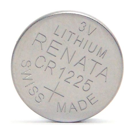 Renata / Swatch Group - Pile bouton lithium blister CR1225 RENATA 3V 48mAh (1/5)