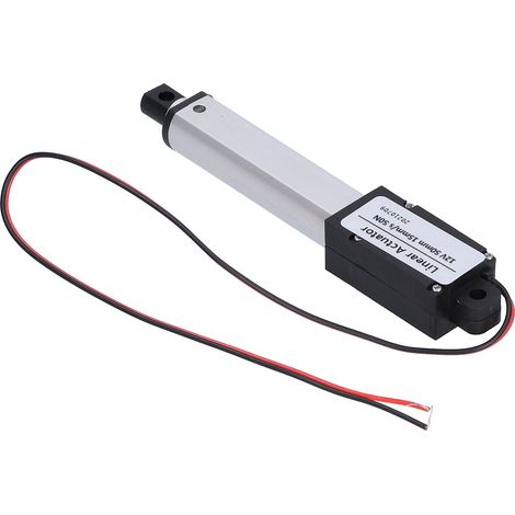 Linearantrieb 50 mm Hub, 12 V DC, geräuscharm, interner Endschalter, Mini-Linearantrieb für Automobilindustrie, Industrie, 15 mm/s – 50 N (1/5)
