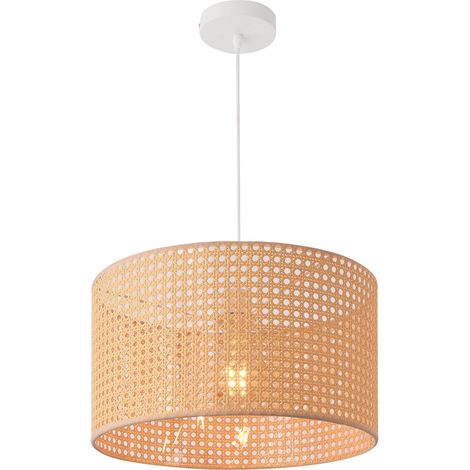 Lampadario lampada a sospensione sospensione 160 x 32 cm nero beige 030007595