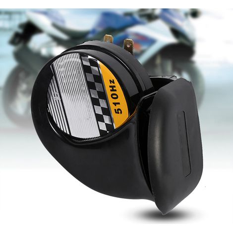 Modification du klaxon de moto : klaxon monophonique « escargot », 12 V 510 Hz (1/5)