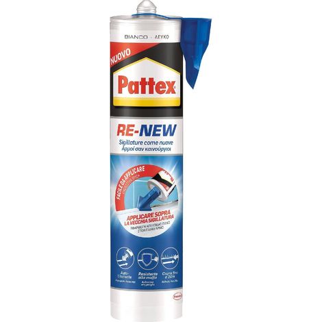 Silicone neutro "3X Protection" con massima resistenza alla muffa 330 ml bianco (1/4)