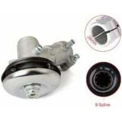 Accessoire pour débroussailleuse Renvoi d'angle 28mm – Boîte de vitesses en aluminium et acier – Compatible tondeuses et coupe-herbes