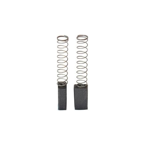 Juego de 2 carbones adaptables para Bosch. Dimensiones: 5 x 8 x 14 mm.