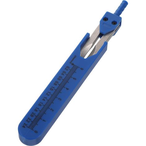 Vis de calibration d'électrocardiogramme en métal bleu TIDTALEO (1/5)