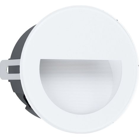 Spot encastrable LED extérieur, lampe murale en verre (1/4)