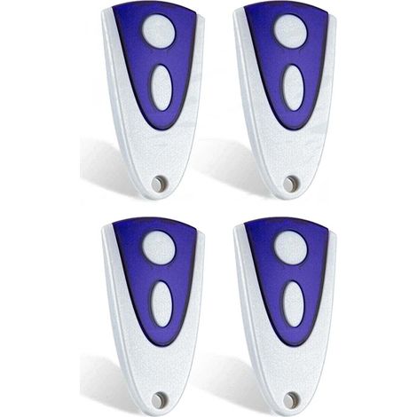 Lot de 4 télécommande de Porte de Garage Compatible avec Novoferm Novotron 502 MAX43-2 Novotron 512 MIX43-2 433,92MHz..DEBUNS