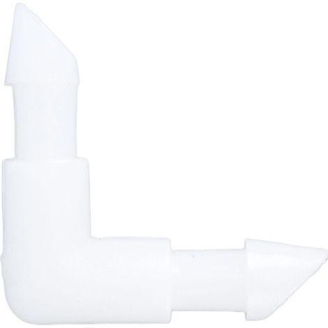 Raccord Coudé 90° PE Égal Ø3mm Lot de 10 pour Tuyau Pompe ou Silicone (1/5)