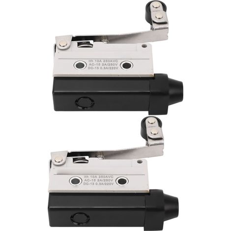 interrupteurs de fin de course à levier à galet, micro-interrupteurs 200OF 60RF 11PT 3OT 2.4MD 50±1.2OP NO+NC 250V AC pour machine (1/5)