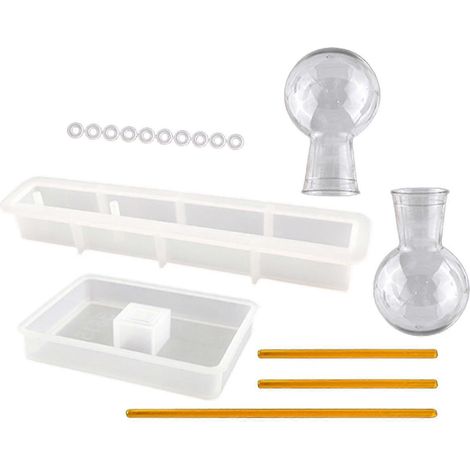 Moule en silicone 25-26 pour plantes, support pour vase, station de propagation, en forme de T (1/4)