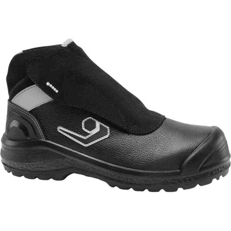 Base Meta Top S3L M HRO CI HI LG SC FO SR Schweißer-Sicherheitsschuhe - 43 EU - Schwarze