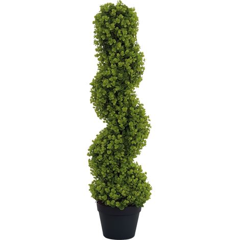 Planta artificial, accesorios incluidos, verde, 17,5 × 17,5 × 90 cm, PE, acero, 3 kg (1/5)