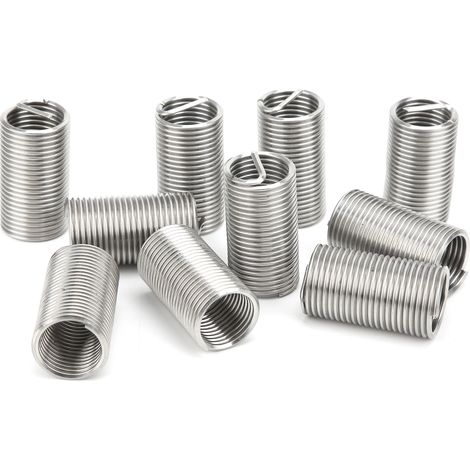 10 inserts filetés pour réparation de douilles et écrous, outil d'expansion fileté M18x2x3D