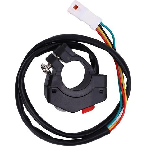 Commutateur de klaxon de phare de moto 7811-107-0000 remplacement de commande de poignée de guidon intégré multifonctionnel pour 125 EXC XC-W droit. (1/5)
