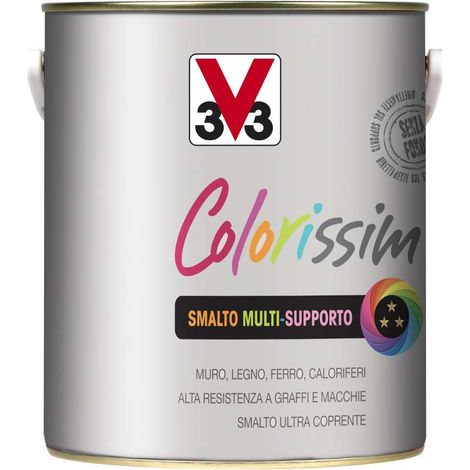 Smalto Multisupporto Colorissim Bianco Opaco 2,5 LT