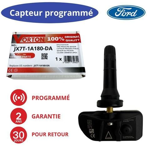 Sensore TPMS preprogrammato 433 MHz per Ford Kuga (2020-2022), Puma Mk2 (2019-2022), Explorer (2019-)