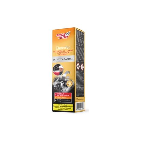 015987 La mia auto - CleanAir - Deodorante per climatizzatore e bocchette di ventilazione - Vaniglia 150 ml