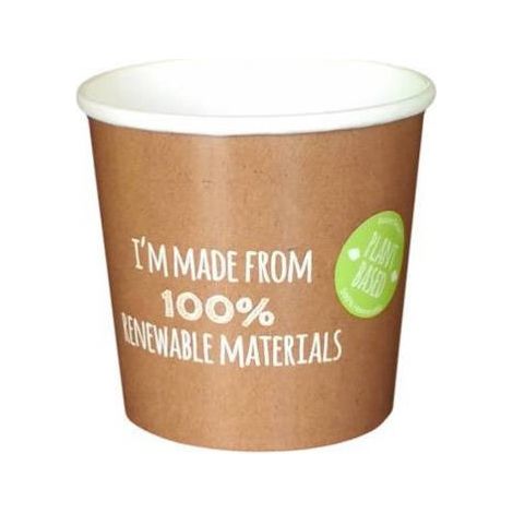 Gobelets à soupe en papier 470 ml, diamètre 97 mm, 25 pièces.