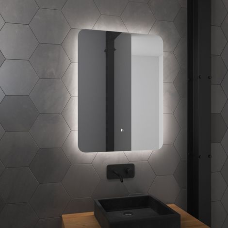 Specchio Bagno LED retroilluminato 60x80x3.5 cm - ATMOSPHERE