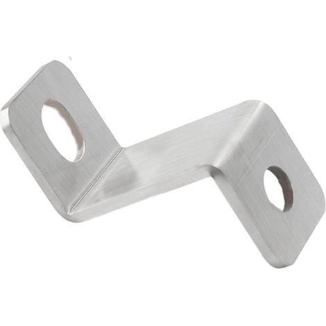 Supports inclinés réglables en acier anti-ternissement et colliers de serrage pour meubles résistants à l'usure de la construction de meubles de salle de bain Fixation de montage d'étagère (1/5)