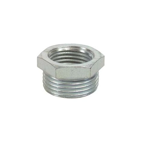 RIDUZIONE ESAGONALE ACCIAIO ZINCATO- - F 3/8 M 1/2 - 10 pezzi