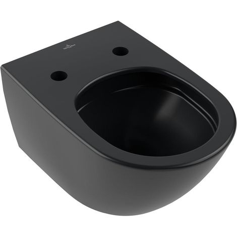 Villeroy & Boch Subway 3.0 WC suspendu - 56cm - twistflush - Ceramic+ - pure black (1/2)