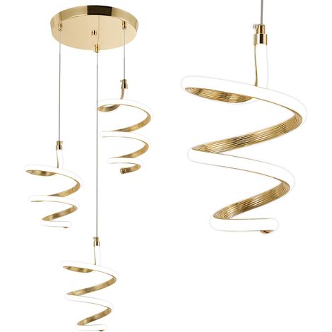 LAMPADA TOOLIGHT LED G074-1CP GOLD (1/5)