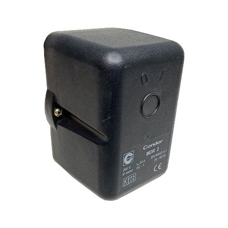 Condor Druckschalter MDR 2 250V 20A mit Anschlussgewinde inkl. Schuko-Stecker und 3-Adriges Anschlusskabel (1/4)