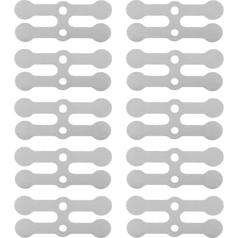 10 Pièces Plaque de Soupape d'Échappement pour Pompe à Air Compresseur, Accessoires d'Entretien Cylindre 90 (1/5)
