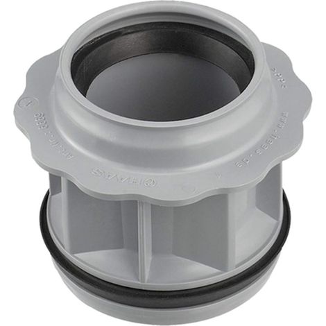 OHA-RDST HT-Innenreduzierung DN 75/50, grau - DIN 4102-B2 (1/2)