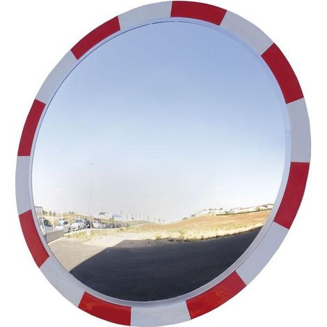 COFAN espejo reflectante 80 cm , Espejo Reflectante convexo (80 cm) de material acrílico, ideales para cruces, salidas de parking, ángulos muertos, colegios, hospitales, comunidade (1/2)