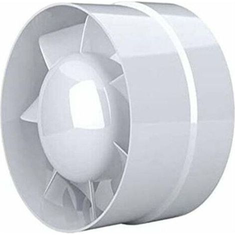 Ensoleille – Ventilateur extracteur d'air 100mm 12W 130m³/h – Débit d'air élevé – Silencieux 34-40 dB – Pour salle de bain et cuisine (1/5)