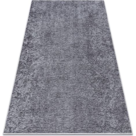 MIRO 52027.802 Waschteppich Melange Anti-Rutsch - grau grey 120x170 cm
