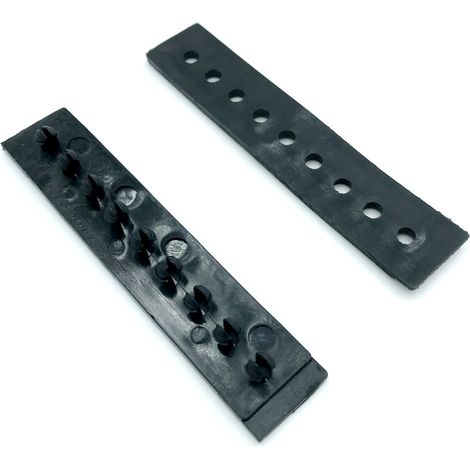 Garden Bird & Butterfly Netting Joiner Clips - Black - pack of 10 (1/2)