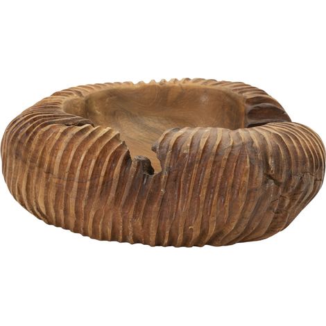 Plateau Garit en teck Cm 37X40X16 (1/5)