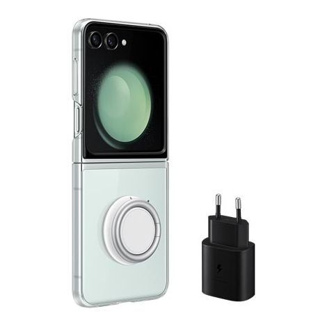 Samsung Starter Pack Transparent, für Samsung Galaxy Flip5, EF-XF73KKTE