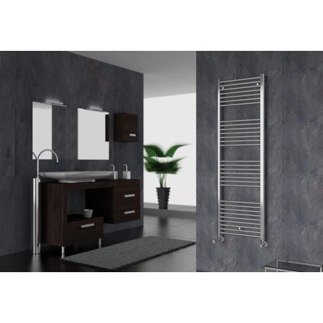 Cordivari - Lisa 25 Radiatore Scaldasalviette 116X45 Interasse 40 Cm - Colore: Cromo (1/2)