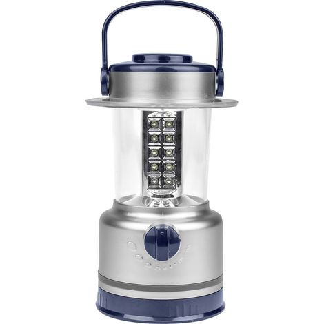 Calima 46000 LED Lanterne de camping 352 g argent-bleu (1/5)