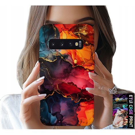 Funda para Samsung Galaxy S10 - diseño de piedra, funda + lámina (1/5)