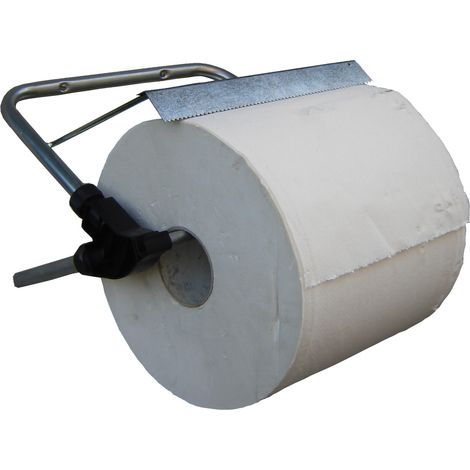 Porta Rotolo da Parete per Carta Asciugamani Multiuso 30 cm in Acciaio 8050E Agrati
