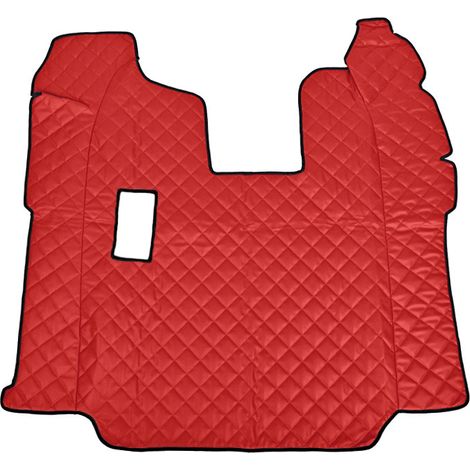 Tappeto centrale in Skeentex - Rosso - compatibile per Scania R Serie 6 (09/0908/13) manuale - Scania R Serie 6 - Streamline (09/1312/17) manuale