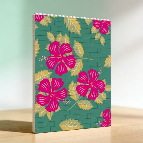 Cadre cadeau anniversaire en blocs créatif, cadeau romantique (1/5)