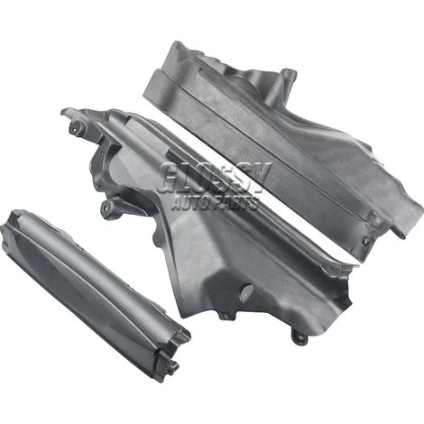Motorraumverkleidungssatz, kompatibel mit X5 E70 (2006-2013) / X6 E71 (2008-2014), 58(L) x 28(B) x 16(H) cm (1/5)