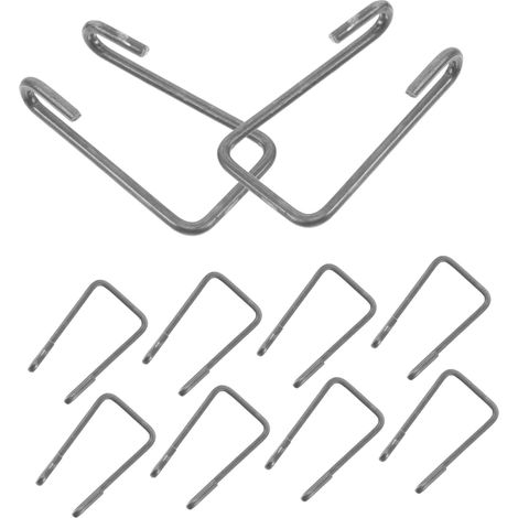 Crochets de suspension métalliques Unomor lot de 10 (1/5)