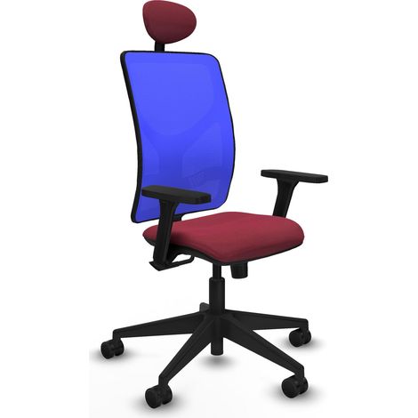 Sedia ergonomica piqueras y crespo Motilla nero regolabile comfort (1/2)