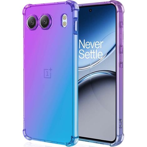 Fallfeste Schutzhülle mit Farbverlauf für OnePlus Nord 4, Lila/Blau (1/5)