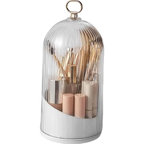 Zahnbürstenhalter Drehbarer Organizer mit 3 Fächern (1/5)