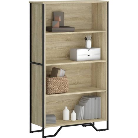 Bücherregal Sonoma-Eiche 80x31x137,5 cm Holzwerkstoff (1/5)
